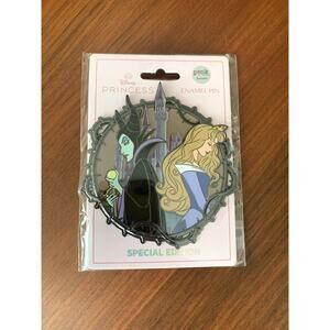 Pink a La Mode LE 50 Thorn Completer Aurora Maleficent Jumbo Disney Trading Pin
